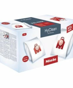 Miele Sac à Poussière Typ FJM HyClean 3D Efficiency XXL-Pack - 16 Sacs à Poussière - Sac à Poussière