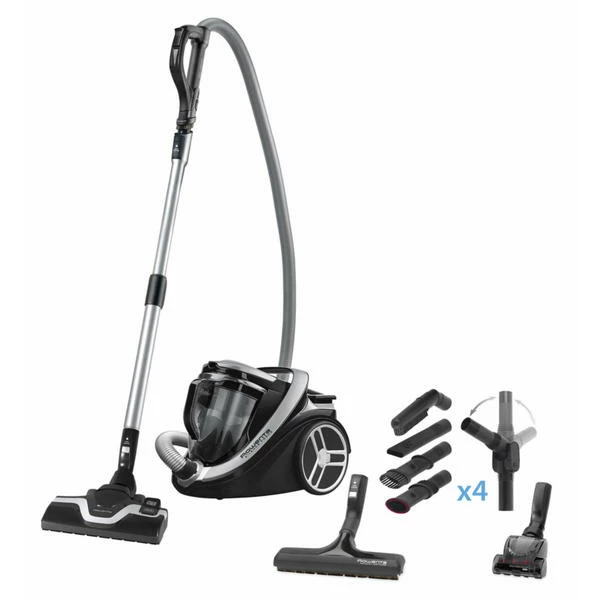 Rowenta RO7689CH Silence Force Cyclonic Home Car - Aspirateur Sans Sac