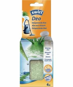 Swirl Perles Déodorantes Pour Aspirateur Aloe, Pack De 4 - Sac à Poussière