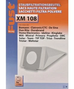 Fust XM 108 BEETLE/CB 917 - Sac à Poussière