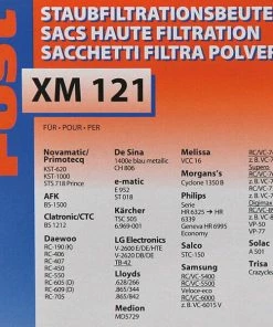 Fust XM 121/KST620 - Sac à Poussière