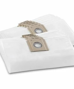 Kärcher Sacs Filtrants En Polaire Pour Aspirateurs Sans Fil BVL 5/1, BV 5/1, T 7/1, T 9/1 - Sac à Poussière