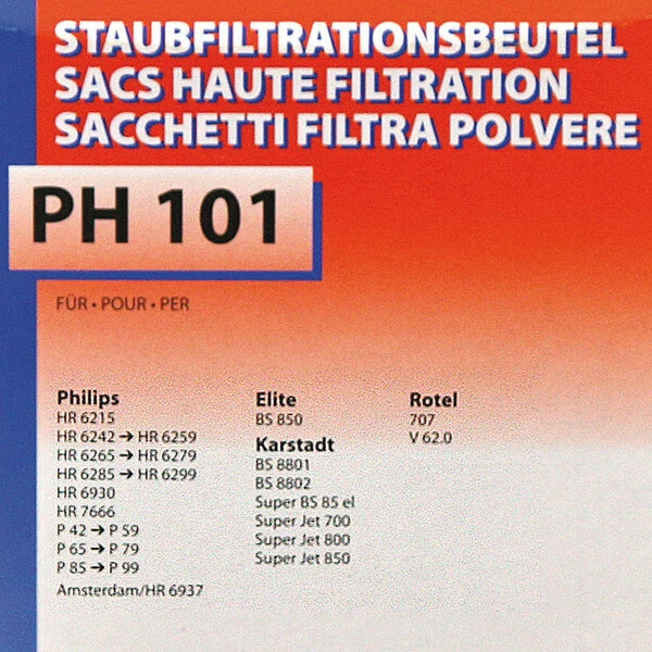 Fust PH 101 AMSTERDAM - Sac à Poussière – Image 2