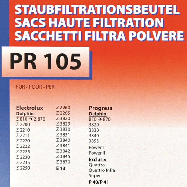 Fust PR 105 E 13 Z810-870 - Sac à Poussière – Image 2