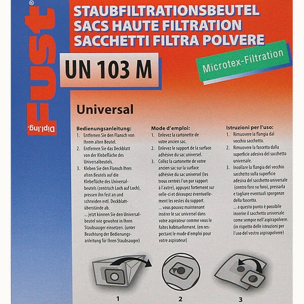 Fust UN-103 M / ALLROUND - Sac à Poussière – Image 2