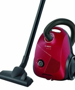 Bosch BGLS2RD1CH, Aspirateur Avec Sac, Rouge - Aspirateur Avec Sac