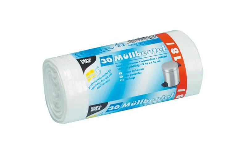 Weita Sacs Poubelle Papstar 18 L, 30 Pièce/s - Sacs Poubelle