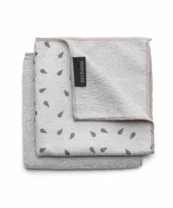 Brabantia Chiffon De Nettoyage En Microfibre 2 Pièces, Léger - Chiffon De Nettoyage