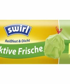 Swirl Sacs Poubelle Fraîcheur Active 35 L, 9 Pièce/s - Sacs Poubelle