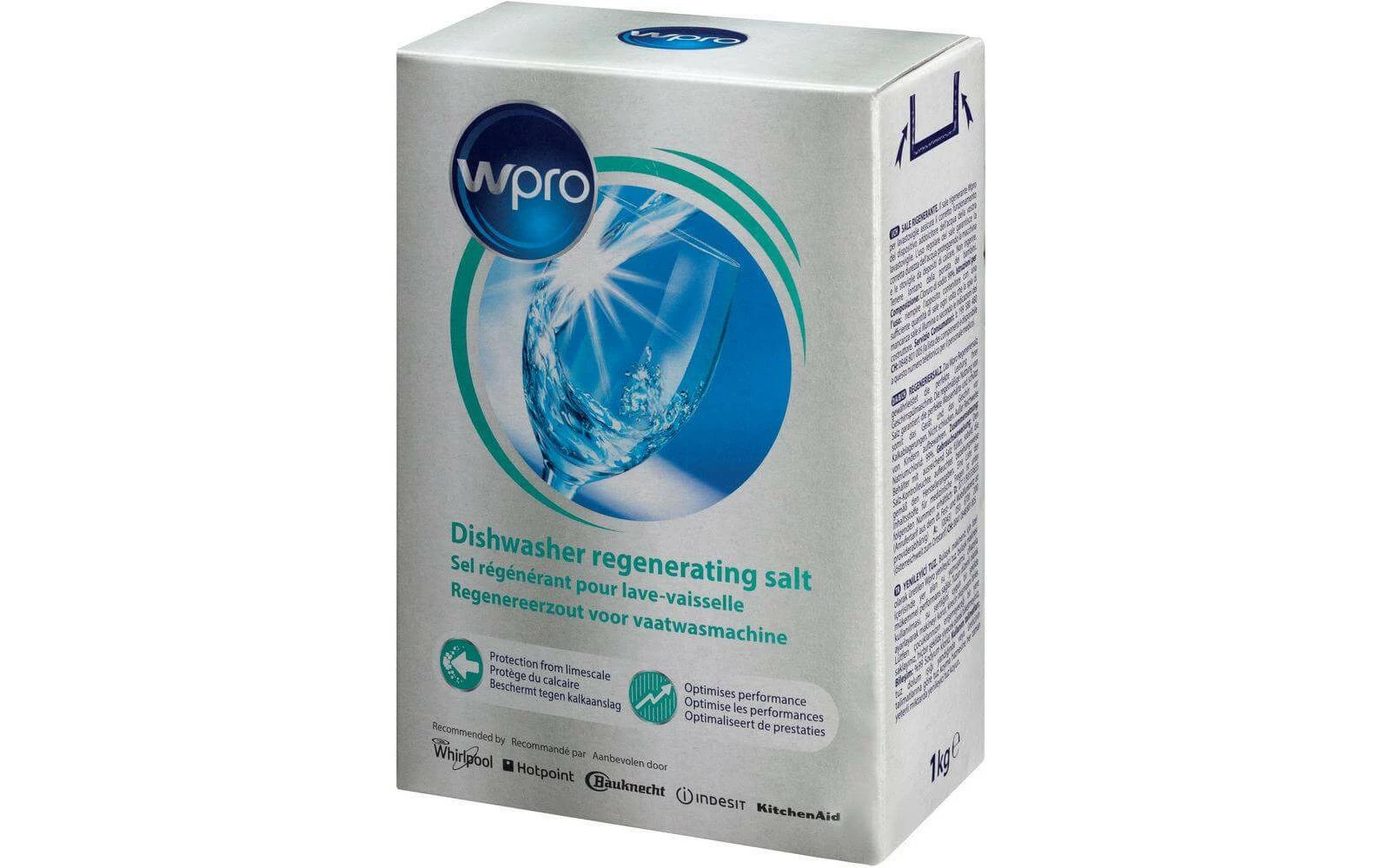 Whirlpool Sel Régénérant DWS115 1 Kg - Détergents Spéciaux