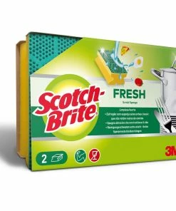 Éponge Scotch-Brite Fesh Extra Fort 2 Pièce/s - Éponge De Nettoyage