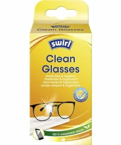 Swirl Lingettes Nettoyantes Pour Lunettes 50 Pièce/s, Blanc - Chiffon De Nettoyage