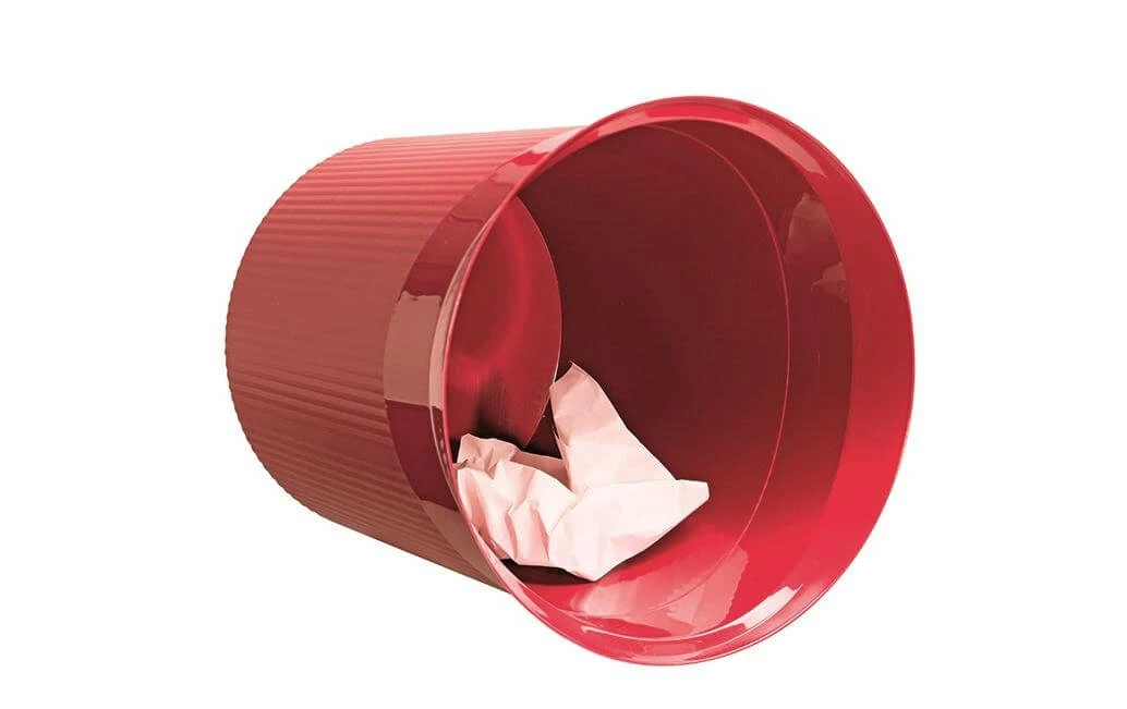 HAN Corbeille à Papier Re-LOOP 13 L, Rouge - Corbeille – Image 2