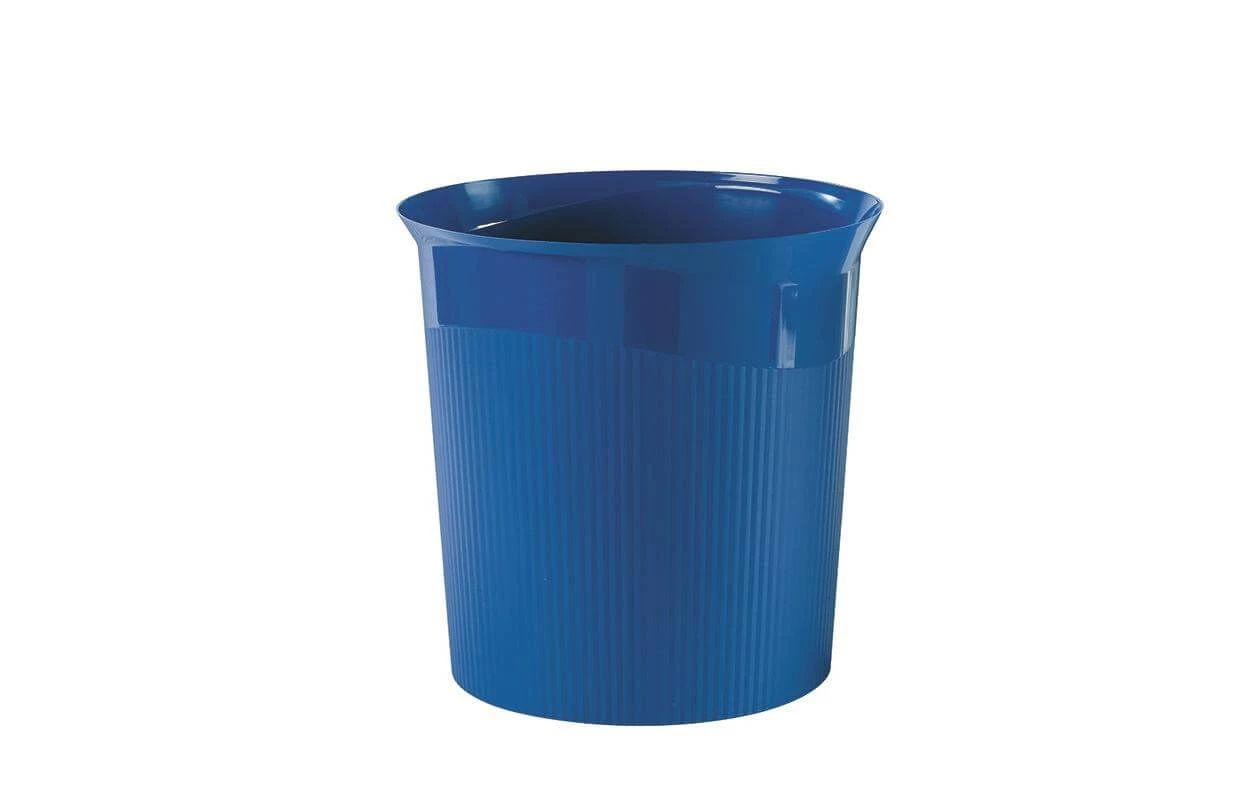 HAN Corbeille Ă Papier Re-LOOP 13 L, Bleu - Corbeille