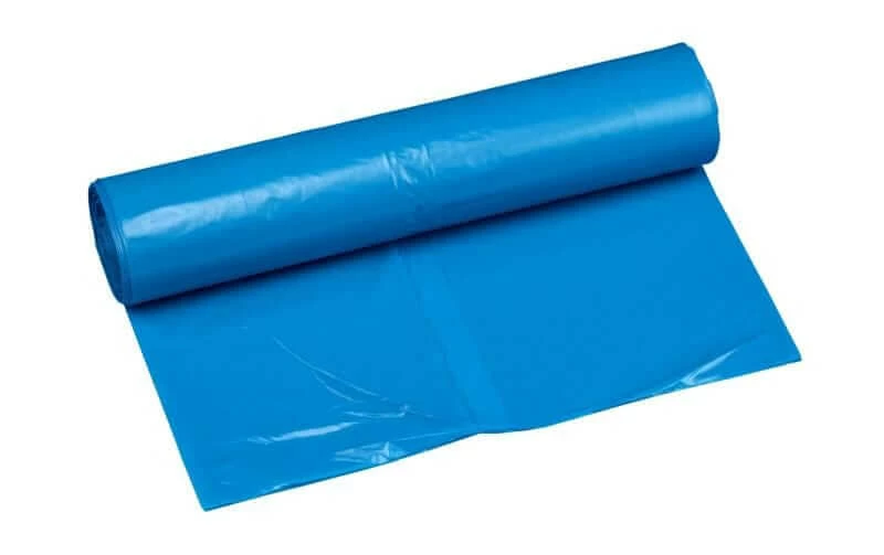 Papstar Sac à Ordures Ménagères 120 L, 25 Pièce/s, Bleu - Sacs Poubelle