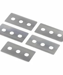 Xavax Lames De Rechange Pour Tables De Cuisson Vitrocéramiques, Argent - Spatule De Nettoyage