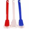 Edi Baur Brosse à Vaisselle Ensemble De 3 Bleu/Rouge/Blanc - Brosse De Nettoyage