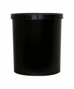 Büroline Corbeille à Papier 18 L Noir - Corbeille