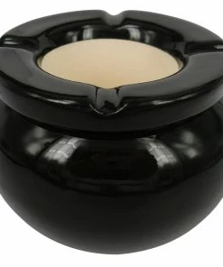 Dameco Cendrier Noir - Cendrier