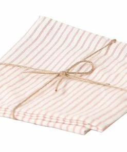 Esmée Torchon Pour La Vaisselle 50 X 70 Cm, Rayé, Rouge/Blanc - Torchon Pour La Vaisselle