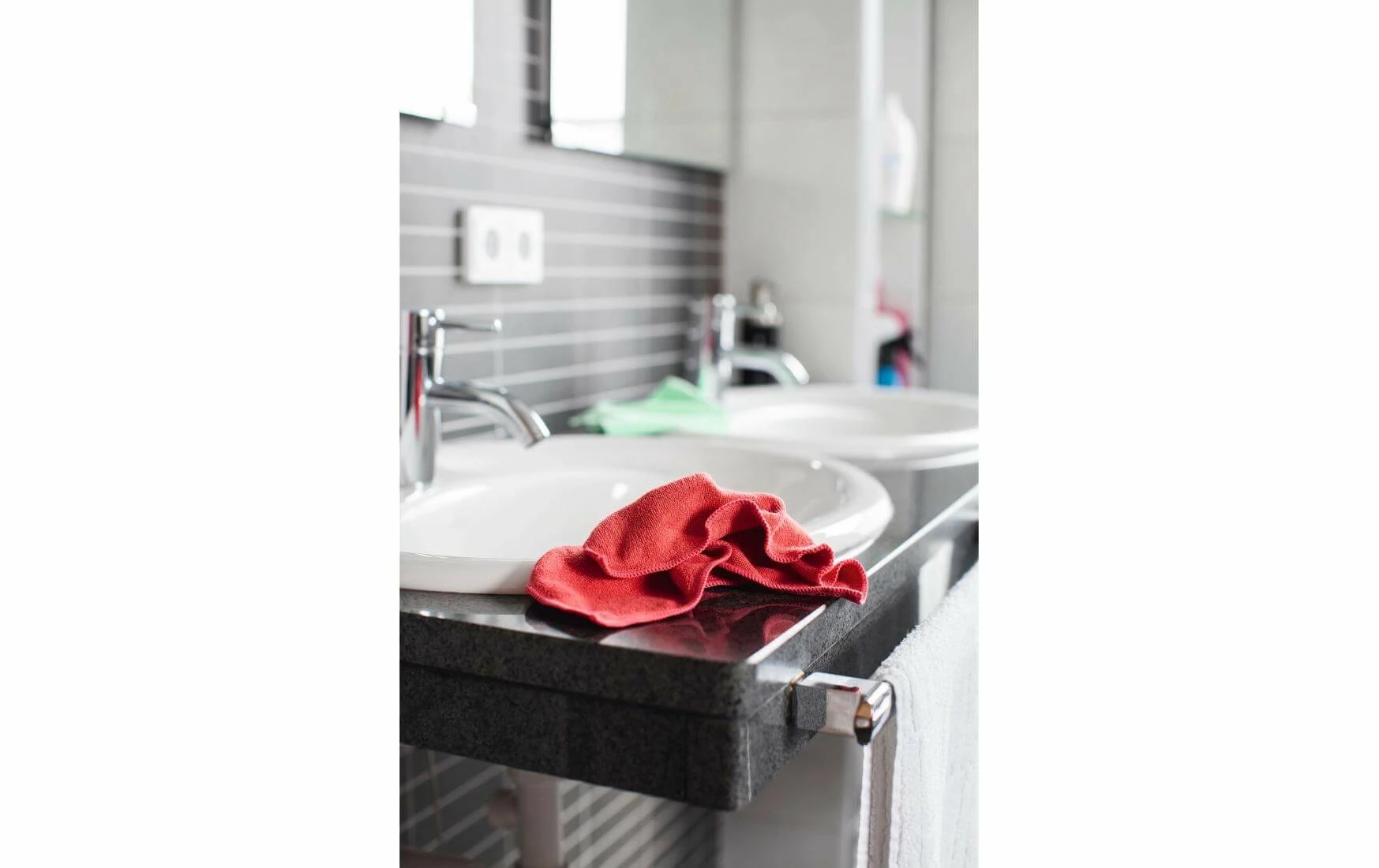 Xavax Chiffon De Nettoyage En Microfibre 4 Pièce/s, Bleu/Jaune/Vert/Rouge - Chiffon De Nettoyage – Image 3