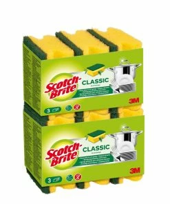 Éponge Scotch-Brite Classic 6 Pièce/s - Éponge De Nettoyage