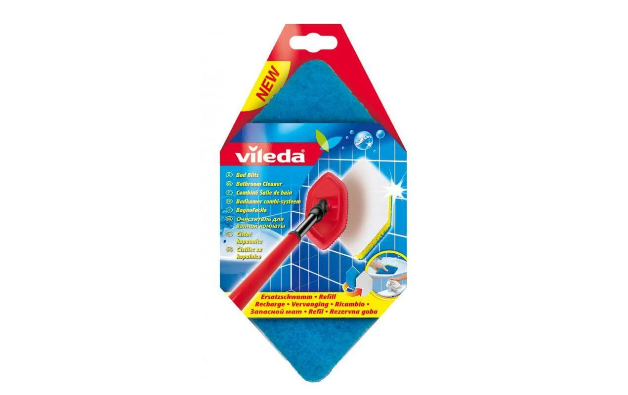 Vileda Toile De Rechange Bad Blitz éponge De Rechange 1 Pièce - Couvercle D'essuie-glace