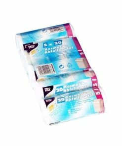 Weita Sacs Poubelle Papstar 5 L, 100 Pièce/s - Sacs Poubelle
