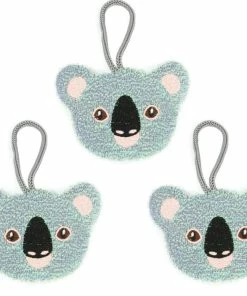 Kikkerland Éponge Koala 3 Pièce/s - Éponge De Nettoyage