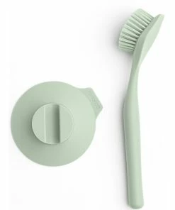 Brabantia Brosse à Vaisselle Sink Side Vert Clair - Brosse De Nettoyage