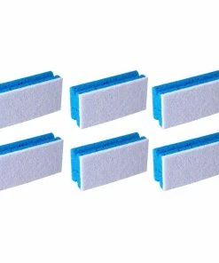 Edi Baur Éponge Profi 10 Pièce/s, Bleu/blanc - Éponge De Nettoyage