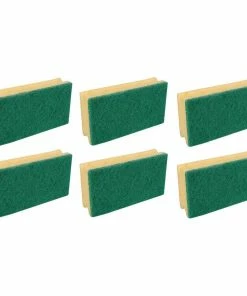 Edi Baur Éponge Profi 10 Pièce/s, Vert/Jaune - Éponge De Nettoyage