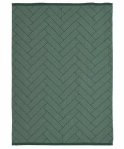 Södahl Torchon Pour La Vaisselle Tiles Vert Foncé - Torchon Pour La Vaisselle