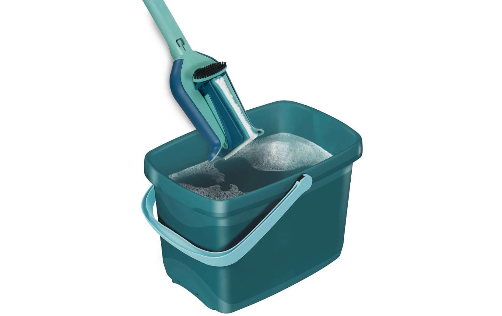 Leifheit Seau De Ménage Combi 12 L, Turquoise - Seau De Nettoyage – Image 2