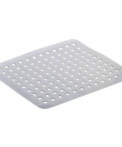 Rotho Tapis égouttoir Basic Cool Grey Gris - Grille D'égouttage