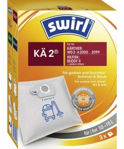 Swirl Sac Filtrant Pour Aspirateur KÄ 2, 3 Pièce/s - Sac à Poussière