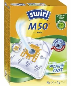 Swirl Sac Filtrant Pour Aspirateur M 50 4 Pièce/s - Sac à Poussière