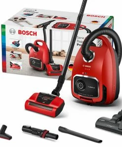 Bosch ProAnimal, Rouge - Aspirateur Avec Sac