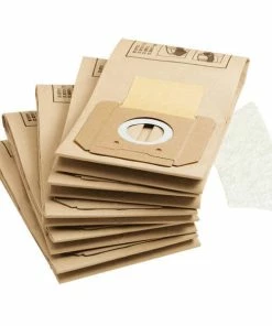 Kärcher Sachet Filtre Papier 5pcs. - Tubes Et Tuyau Pour Aspirateur